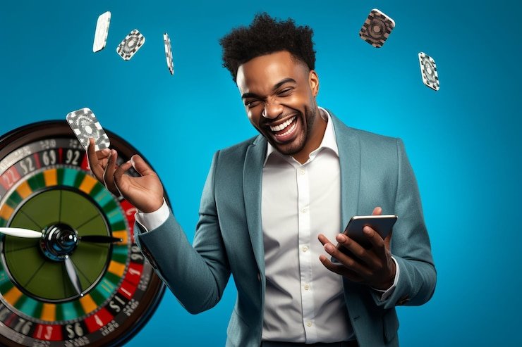 Antarmuka aplikasi altogel dengan meja blackjack dan feed VCT